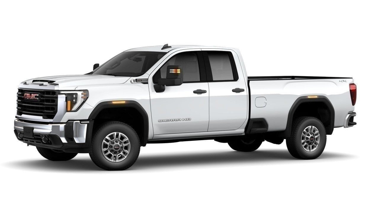 2026 GMC Sierra 2500 HD Pro in Summit White — front three-quarter view