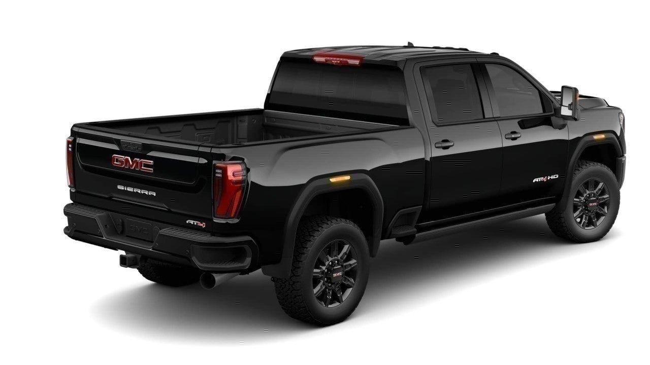 2026 GMC Sierra 3500 HD — rear three-quarter view