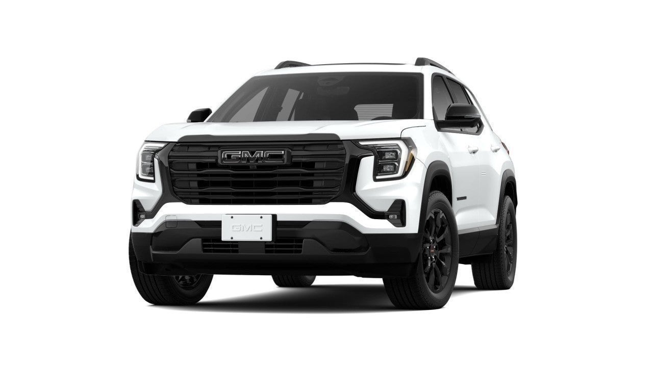 2026 GMC Terrain Elevation in Summit White — front three-quarter view