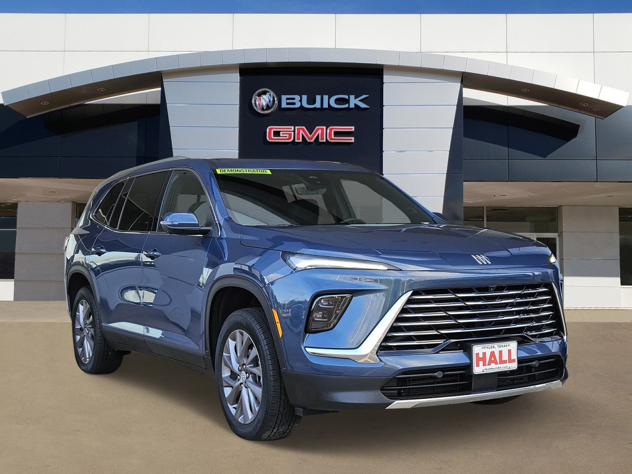 2026 Buick Enclave Preferred in Ocean Blue Metallic — front three-quarter view