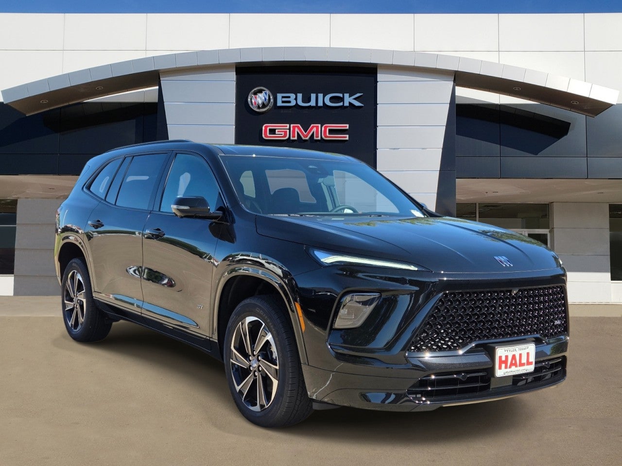 2026 Buick Enclave Sport Touring in Ebony Twilight Metallic — front three-quarter view