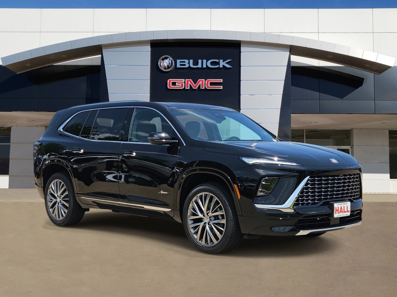 2026 Buick Enclave Avenir in Ebony Twilight Metallic — front three-quarter view