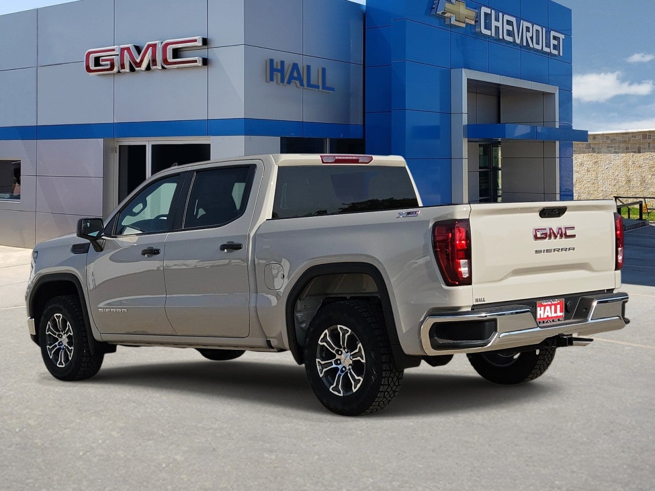 2026 GMC Sierra 1500 — rear three-quarter view
